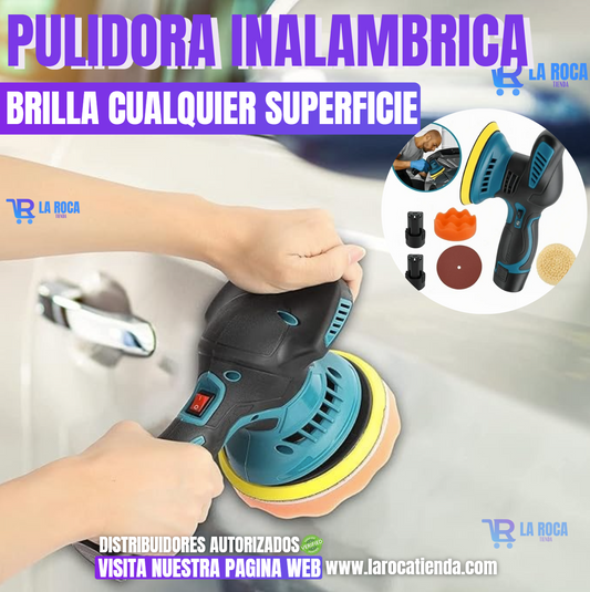 PULIDORA INALAMBRICA|BRILLA CUALQUIER SUPERFICIE