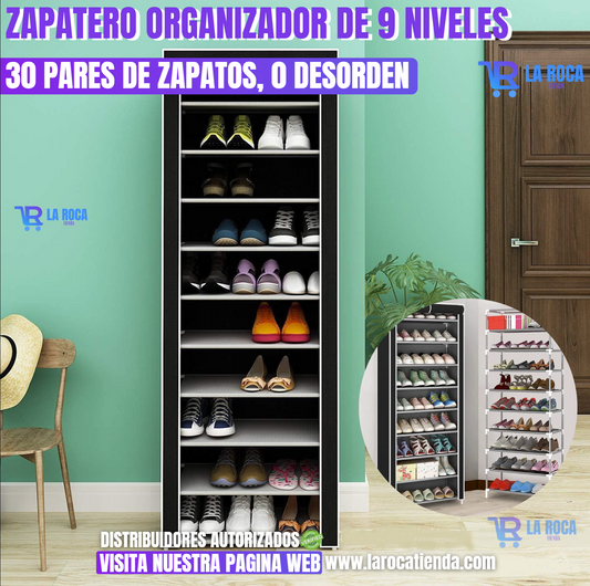 ZAPATERO ORGANIZADOR DE 9 NIVELES