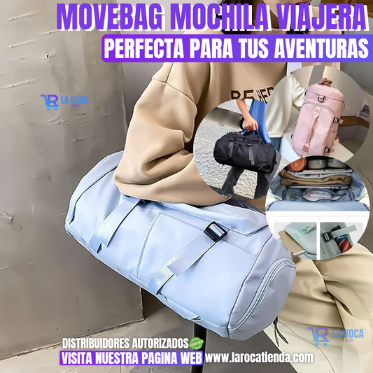 ¡MOVEBAG DESCUBRE LA MOCHILA PERFECTA PARA EL GYM Y TUS AVENTURAS!