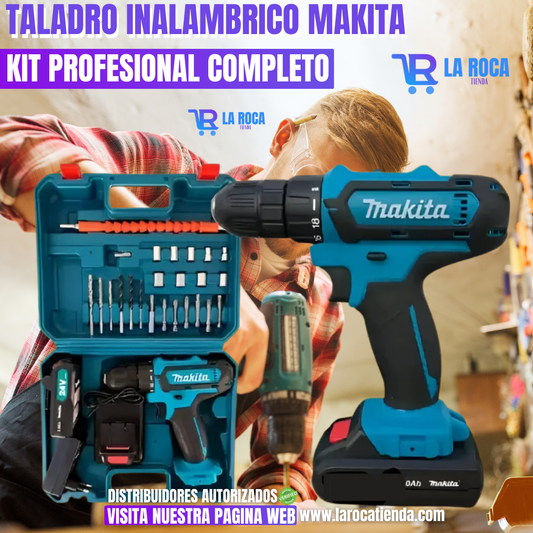 TALADRO INALÁMBRICO PROFESIONAL | KIT COMPLETO