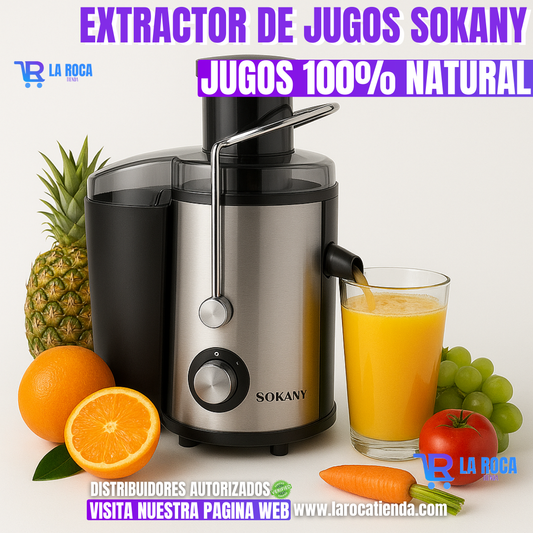 EXTRACTOR DE JUGOS SOKANY SK-4000