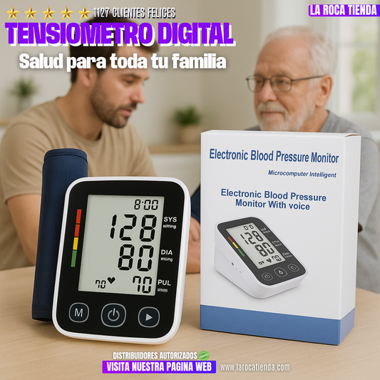 TENSIÓMETRO DIGITAL|¡PRESIÓN PERFECTA, VIDA PLENA!