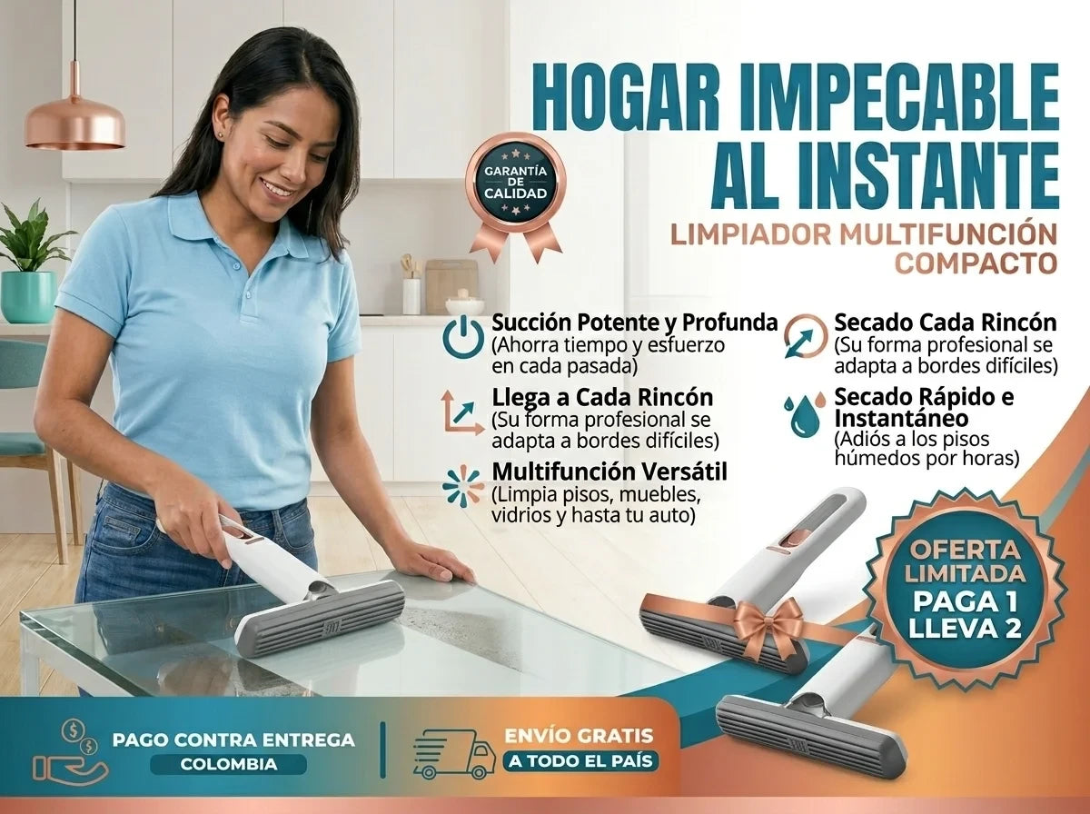 MINI LIMPIADOR MOPA 2X1