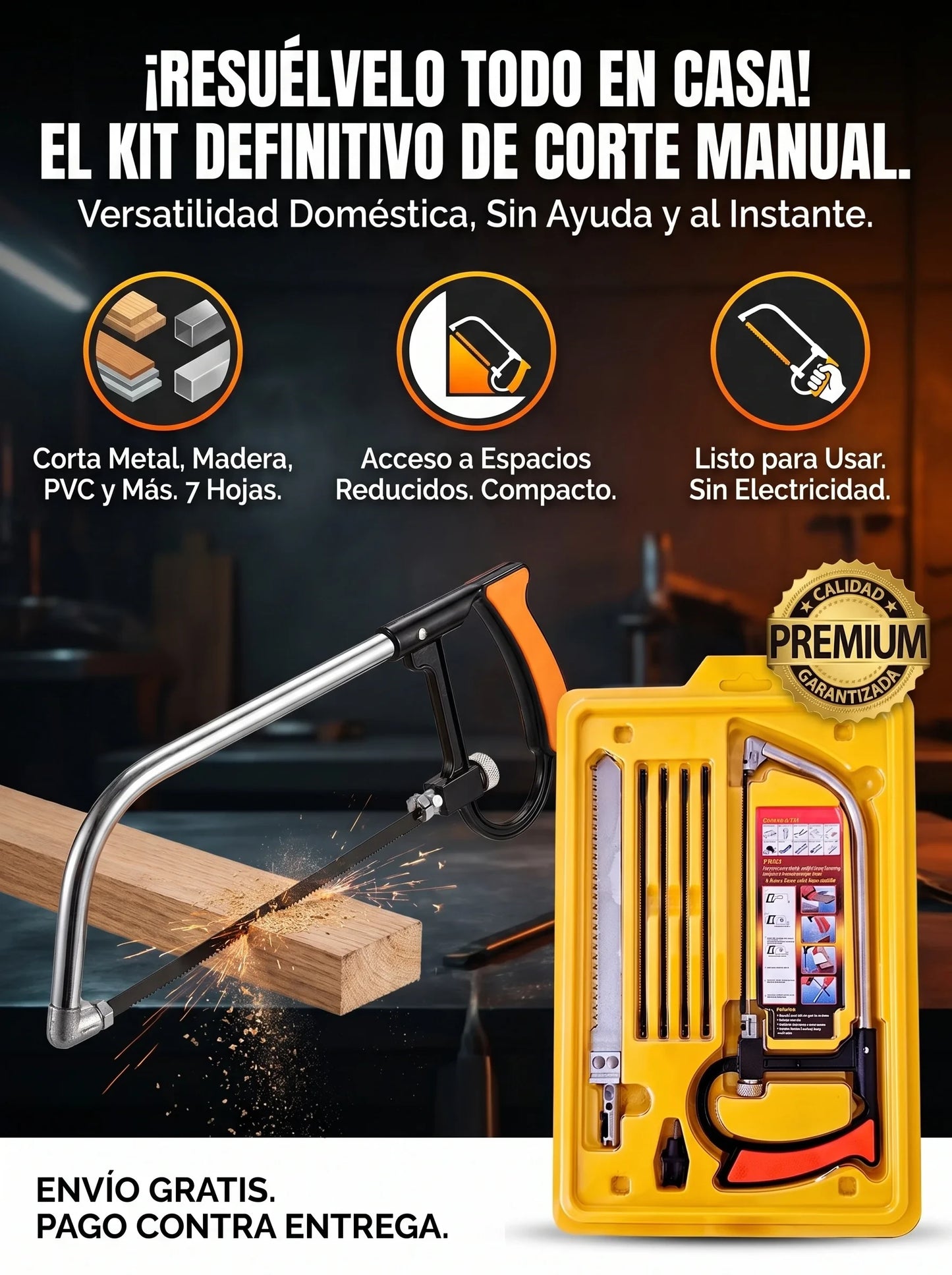 Kit de Sierra Manual de Precisión