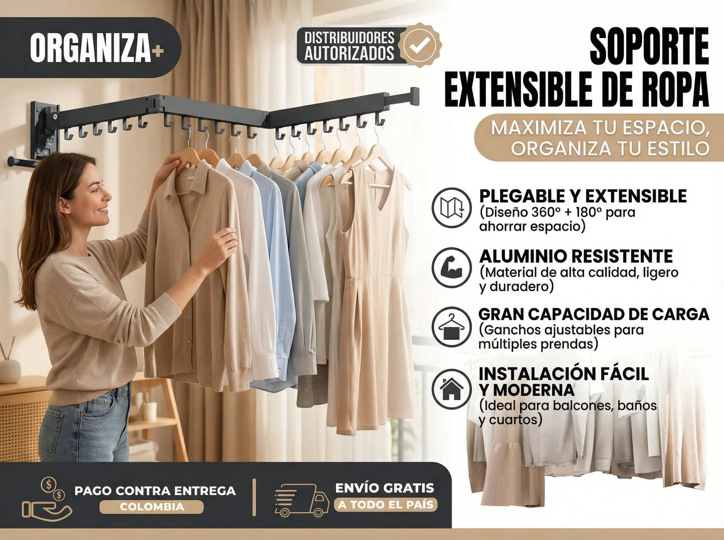 TENDEDERO PLEGABLE
